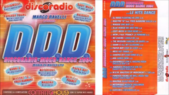 D.D.D. Discoradio Disco Dance 2004 Compilation