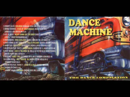 DANCE MACHINE - THE DANCE COMPILATION (CD FULL) 1996