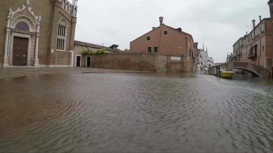 Acqua Alta 156 cm 29 Ottobre 2018 Venezia High Tide October 1,56Mt 2018 Venice