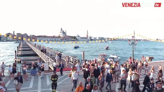 2022-07-15 Inaugurato il tradizionale ponte votivo «Che sia un Redentore di pace».  Venezia