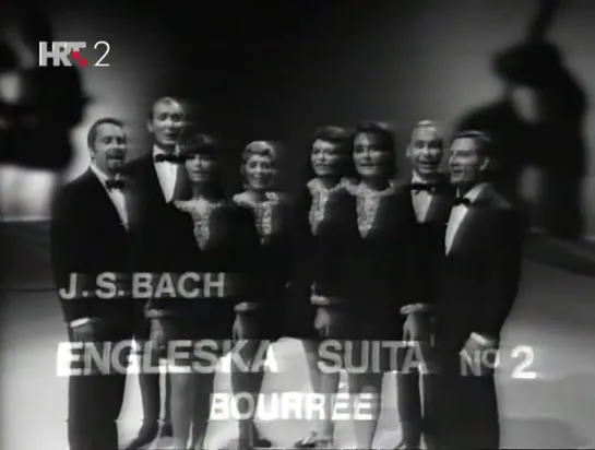 Swingle Singers -  J.S. Bach - English Suite No2 Bourre  • 1969 Les Swingle Singers