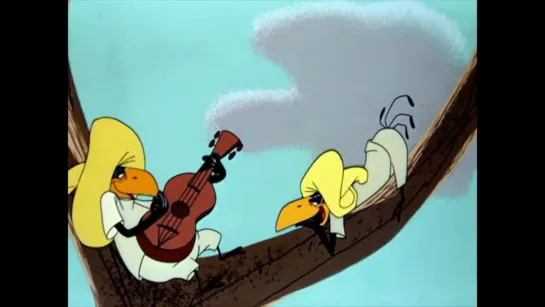 Looney Tunes - Two Crows From Tacos (1956) Opening Title  Closing [Barnyard Bigmouth Print]