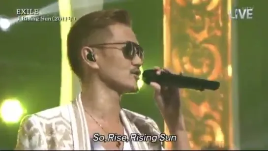 EXILE 「ライジングサン」  THE MUSIC DAY 04.07.2015