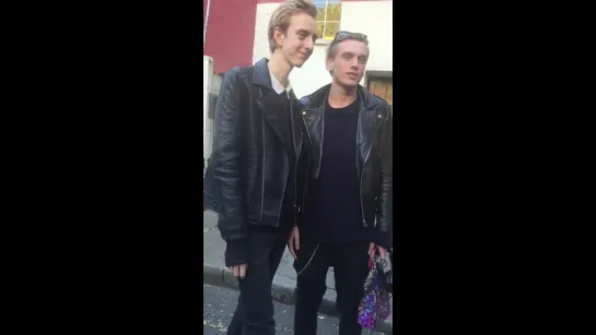 Meeting the lovely Jamie Campbell Bower