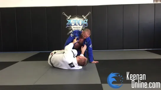 Keenan Cornelius -  choke using your foot #bjf_cheat