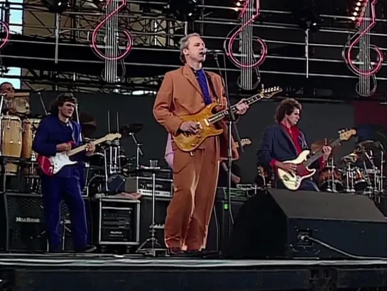 Dire Straits feat. Eric Clapton - Think I Love You Too Much (Live At Knebworth 1990).