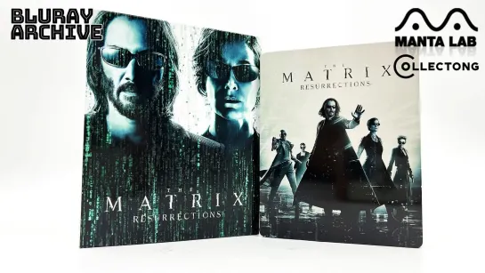 The Matrix Resurrections Steelbook One Click (Mantalab Exclusive No.48)