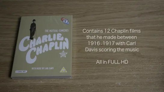 Charlie Chaplin The Mutual Comedies ↑ Blu-Ray Unboxing