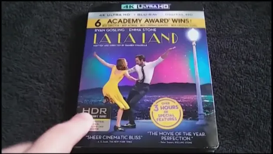 LA LA LAND 4K UltraHD Blu-ray Unboxing