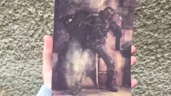 JUDGE DREDD "under fire" Lenticular for Edition 1 [FAC]