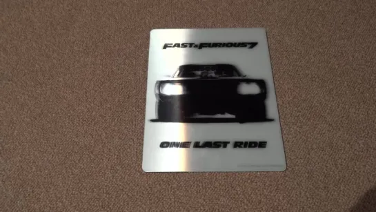 Fast & Furious 7 Paul Walker Edition [Lenticular]