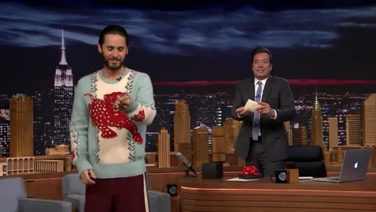 Jared Leto Brings Jimmy a Gift from the Joker