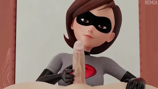 Суперсемейка The incredible Helen parr Rule 34 porn cartoon NSFW