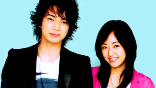 Hana Yori Dango (Matsumoto Jun & Inoue Mao) - Give my love (На съемках / За кадром)