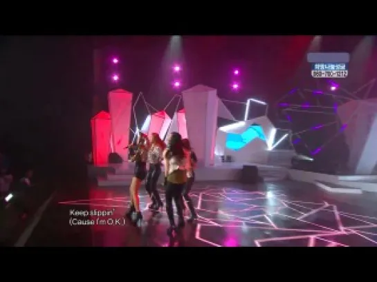 [PERF] 110115 Sistar - How Dare You @ Music Core (Goodbye Stage)