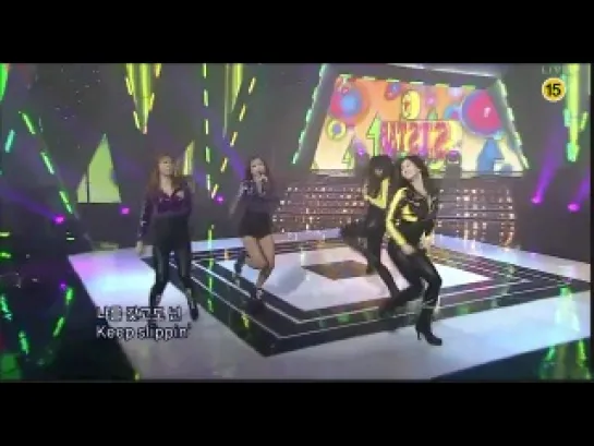 [PERF] 110109 Sistar - How Dare You @ Inkigayo