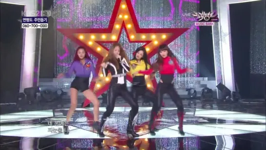 [PERF] 101203 Sistar - Over & How Dare You @ Music Bank (Comeback Stage)