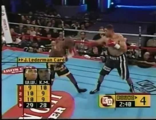 2000-12-16 Ronald «Winky» Wright vs Keith Mullings (NABF Super Welterweight Title/USBA Junior Middleweight Title)