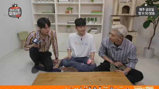 190713 CHANYEOL и SEHUN на My Little Television V2 1 часть