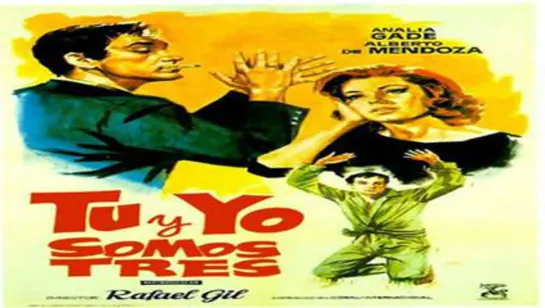 Cine español.- Tú y yo somos tres.- (1961).Español