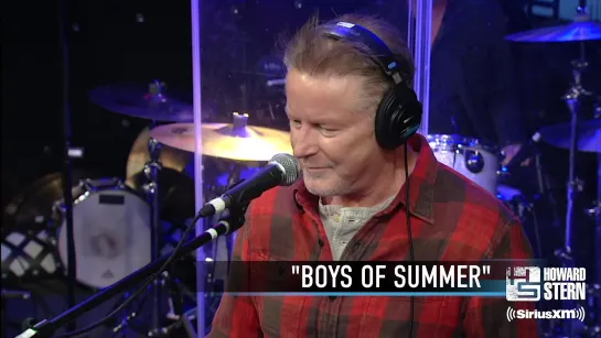 Don Henley “The Boys of Summer” on the Howard Stern Show. (2015)