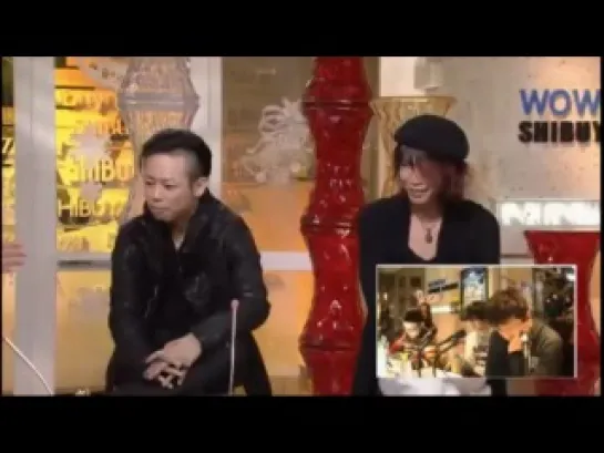 Kyo & Shinya (DIR EN GREY) : SHIBUYA LIVE! THE PRIME SHOW [2012.12.19 WOWOW Prime (BS9ch)]