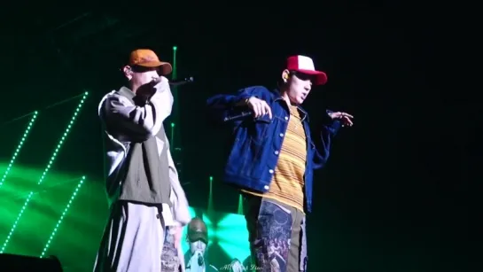 180407 ZICO - BERMUDA TRIANGLE + FANXY CHILD (@ LIT! Hip Hop Concert)