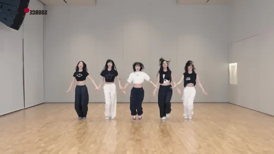 LE SSERAFIM (르세라핌) - UNFORGIVEN (feat. Nile Rodgers) Dance Practice [Mirrored]