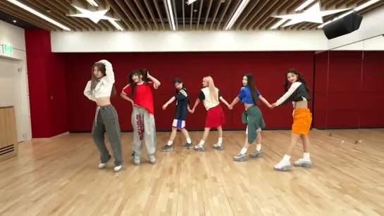 NMIXX (엔믹스) - 'Young, Dumb, Stupid' Dance Practice Movnig ver. [Mirrored]