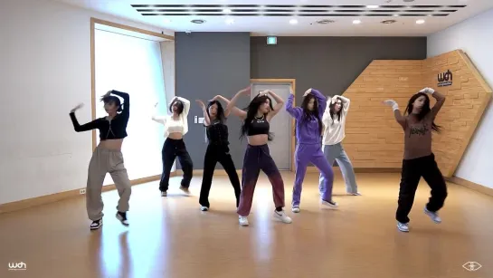 PURPLE KISS (퍼플키스) - 'Pretty Psycho' Dance Practice [Mirrored]