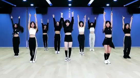 Kep1er (Girls Planet 999) - O.O.O (Over&Over&Over) Dance Practice [Mirrored]