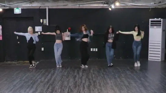 Rocket Punch (로켓펀치) - 'Ring Ring' Dance Practice №2 (5 members) [Mirrored]