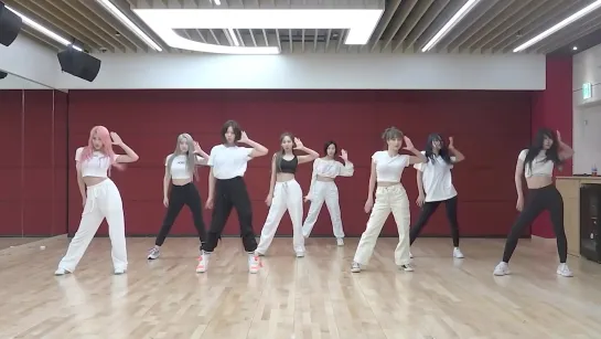 TWICE (트와이스) - 'Feel Special' Dance Practice №1 (8 members) [Mirrored]