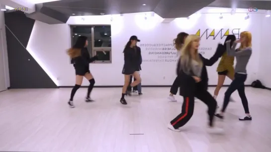 [VK] mirrored [dance practice] EXID (이엑스아이디) - Night Rather Than Day