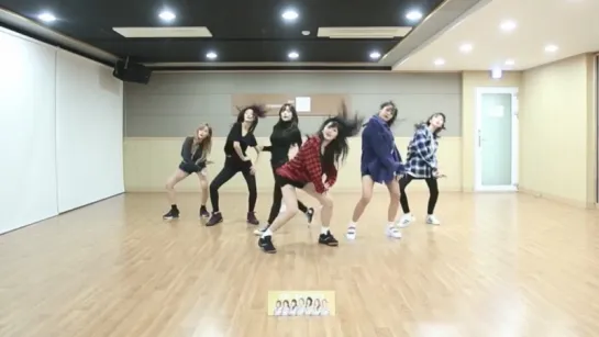 [VK] Mirrored [dance practice] AOA - Excuse Me