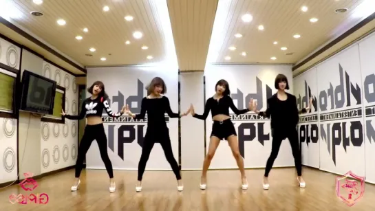 [VK] mirrored [dance practice] GIRLS GIRLS Juicy Secret