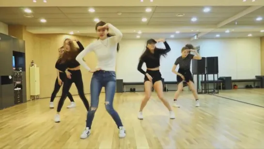 mirrored [dance practice] Anda - taxi