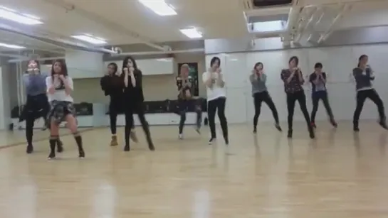 mirrored [Dance Practice] T-Ara - Little Apple