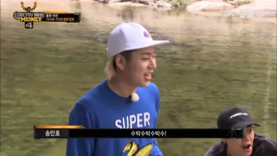 150801 SMTM4 :: Zico & Paloalto team на природе + арбузное соревнование