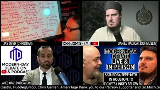 DEBATE Jay Dyer Vs Daniel Haqiqatjou | Christianity Vs Islam, Which Is the Religion of the Prophets?