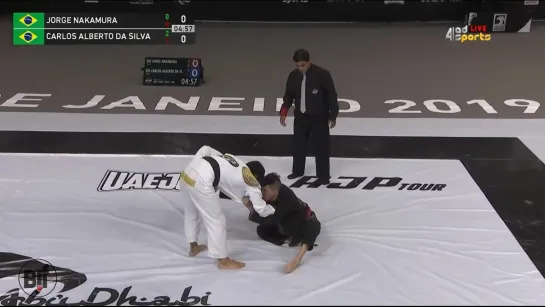 Jorge Nakamura vs Carlos Alberto Da Silva #ADGSRIO19 56 kg FIN