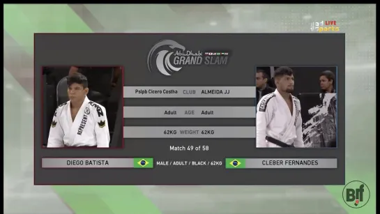 Diego Batista vs Cleber Fernandes