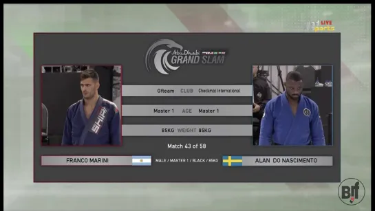 Franco Marini vs  Alan Do Nascimento