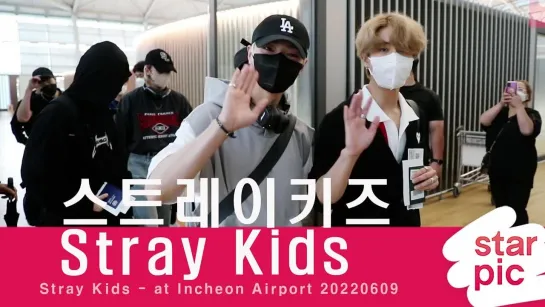 [VIDEO] 220609 Stray Kids @ Incheon Airport