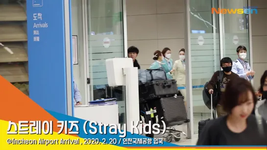 [VIDEO] 200220 Stray Kids @ Incheon Airport