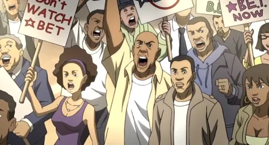 02x14 - Гетто: Голодовка / The Boondocks: The Hunger Strike (2008)