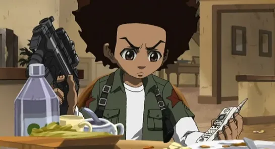 02x10 - Гетто: Одни Дома / The Boondocks: Home Alone (2007)