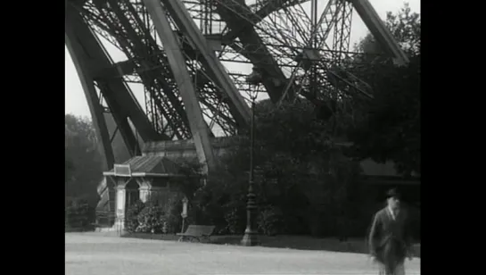 Париж уснул / Paris qui dort (Рене Клер / René Clair) [1925, Франция, короткий метр, немое кино, фантастика]