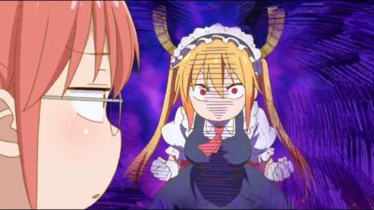 [13+] Kobayashi-san Chi no Maid Dragon | Кобаяши и Дракон-горничная | 5 серия  [Многоголоска] [JWA Project]