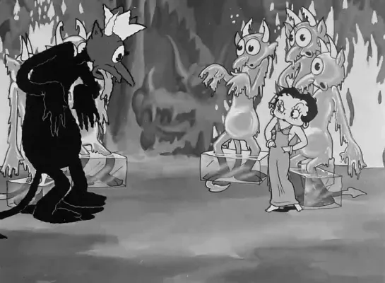 Betty Boop - Red Hot Mamma _ Бетти Буп - Адские колокола (1934) Max & Dave Fleischer _ Макс и Дэйв Флэйшер. США